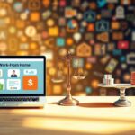 تطبيقات العمل من المنزل