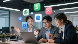 ربح المال عبر التطبيقات