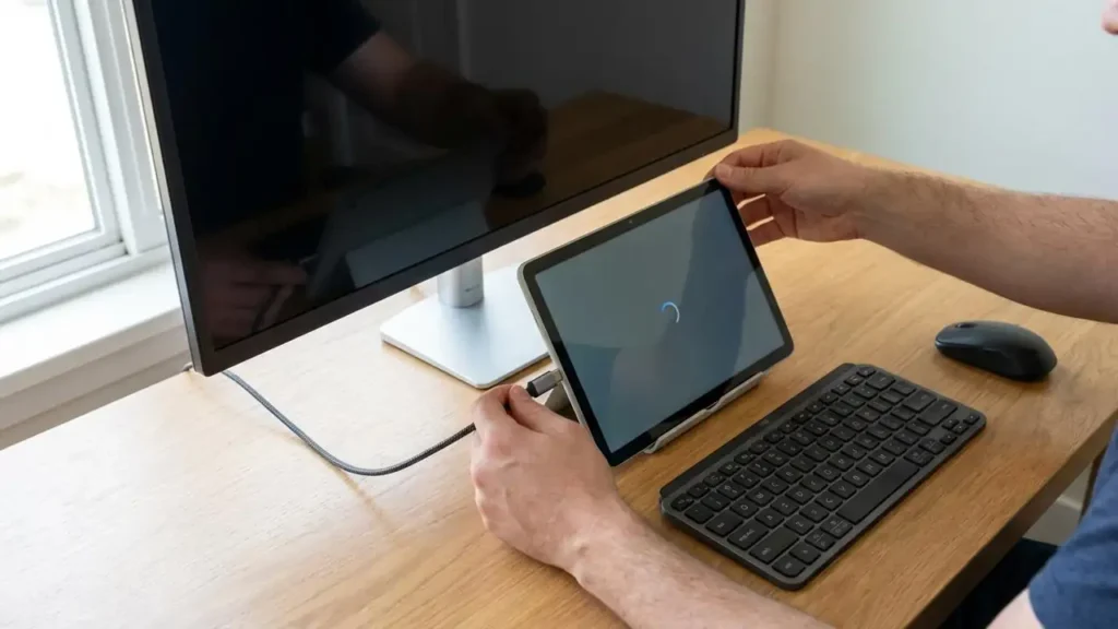 Android 16 desktop windowing on Pixel Tablet