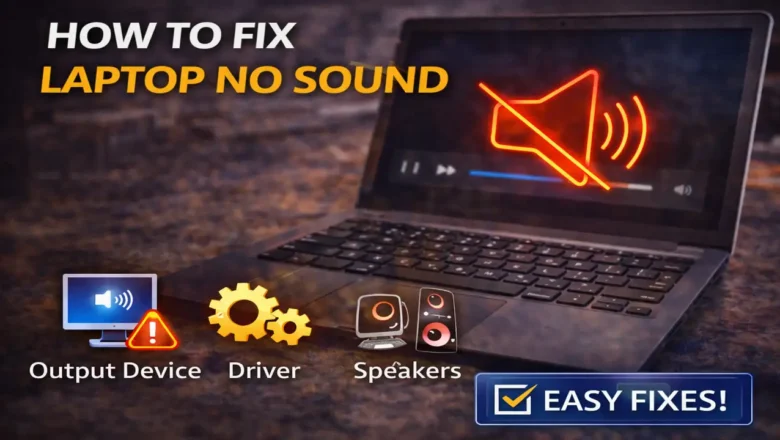 Laptop No Sound? Fix Audio Fast on Windows