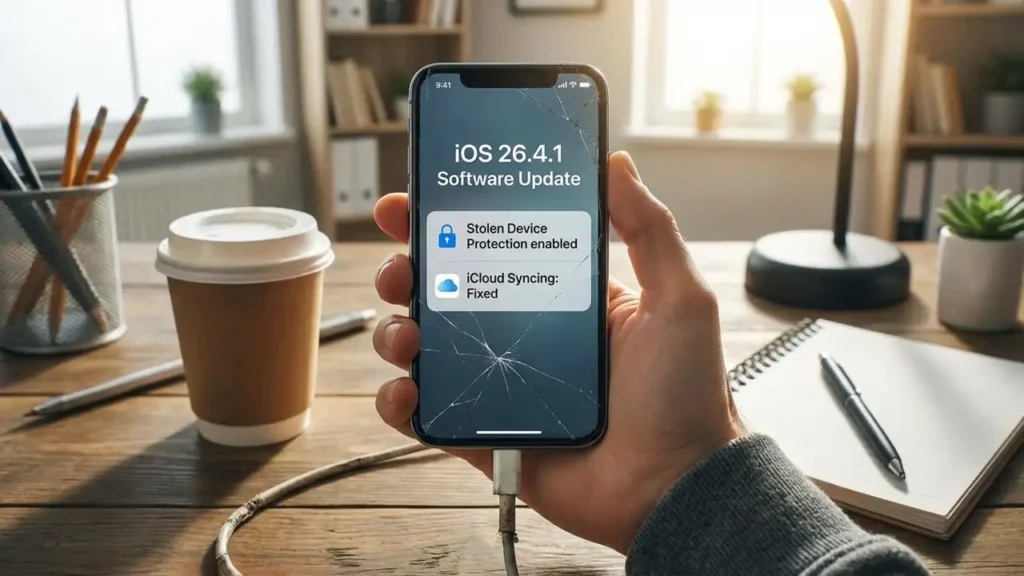 iOS 26.4.1 Update: Security and Sync Fixes 3 iOS 26.4.1 Update: Security and Sync Fixes