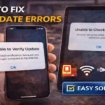 iOS Update Errors: How to Fix Them Fast