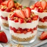 No-Bake Strawberry Cheesecake Cups