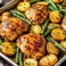 Sheet Pan Honey Mustard Chicken and Potatoes